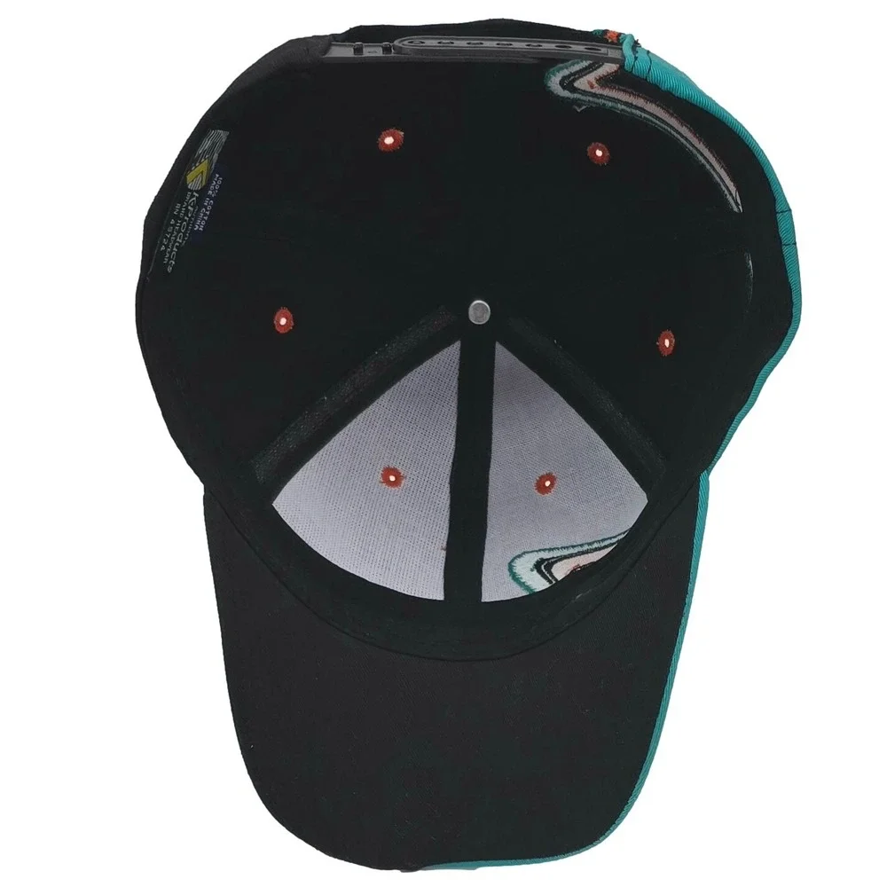KUBOTA Tractor Hat Black Teal Orange 90s K-Products Cap‎ Farm Ranch Construction